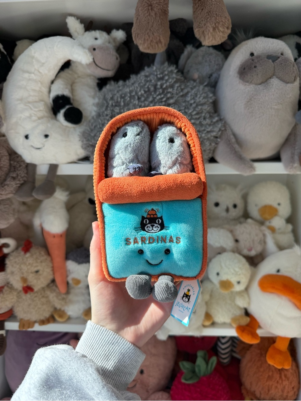NWT Jellycat Sardines